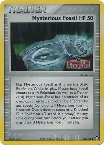 Mysterious Fossil (85/108) (Stamped) [EX: Power Keepers] | Card Citadel