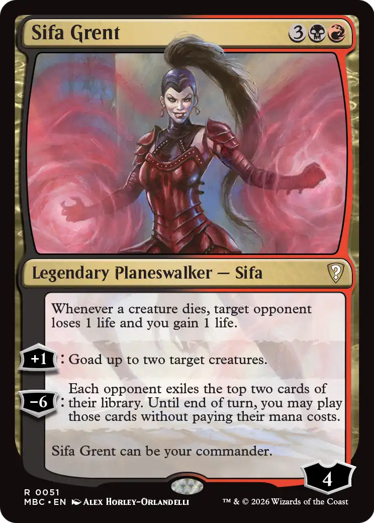 Sifa Grent [Mystery Booster: Commander Edition] | Card Citadel
