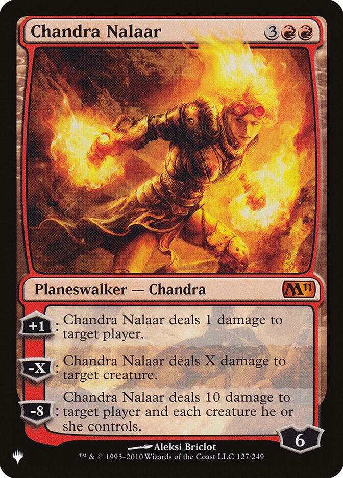 Chandra Nalaar [The List] | Card Citadel