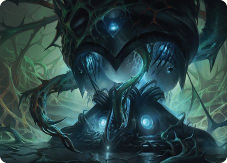 Expand the Sphere Art Card [Phyrexia: All Will Be One Art Series] | Card Citadel