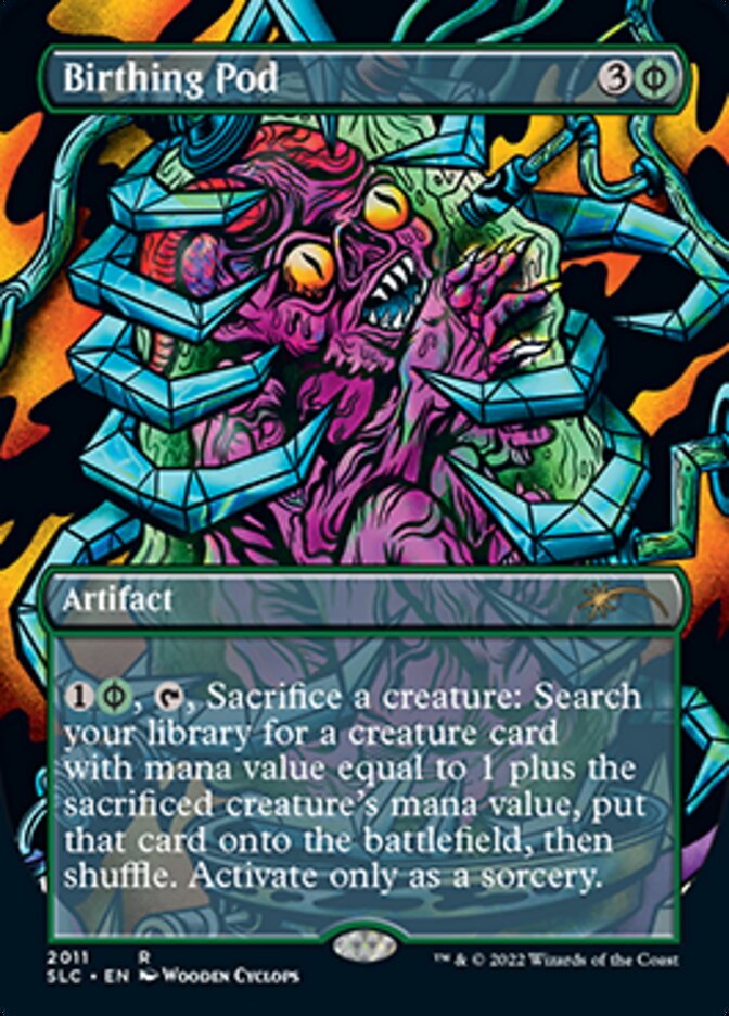 Birthing Pod (Borderless Alternate Art) [Secret Lair Countdown Kit] | Card Citadel