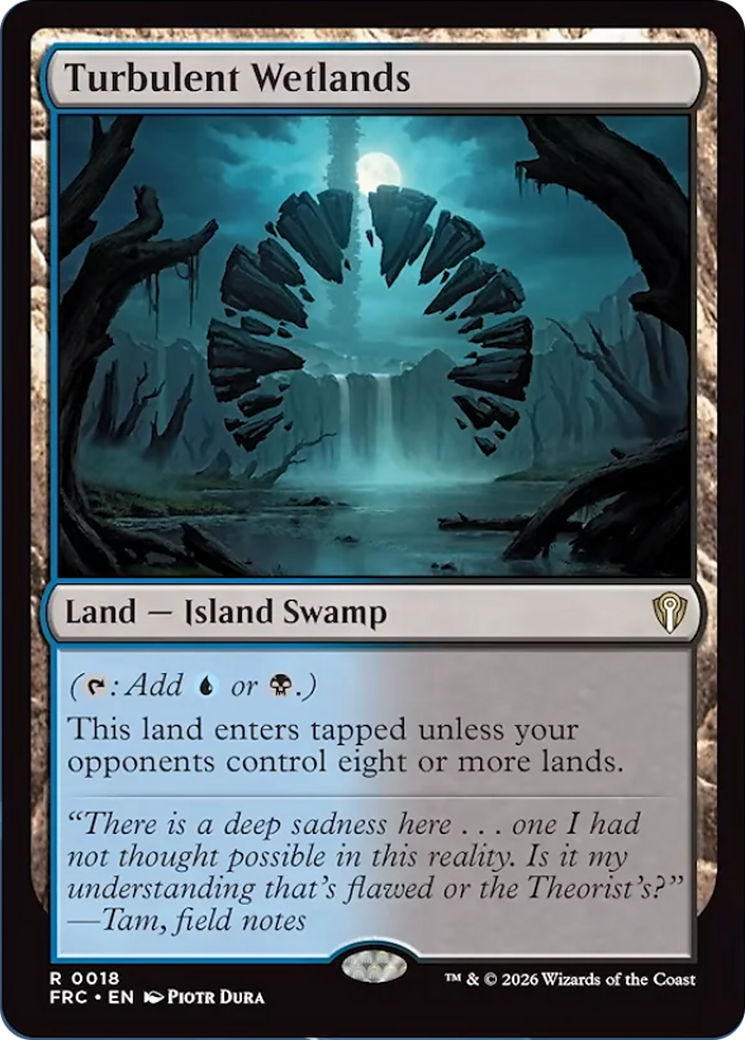 Turbulent Wetlands [Reality Fracture Commander] | Card Citadel