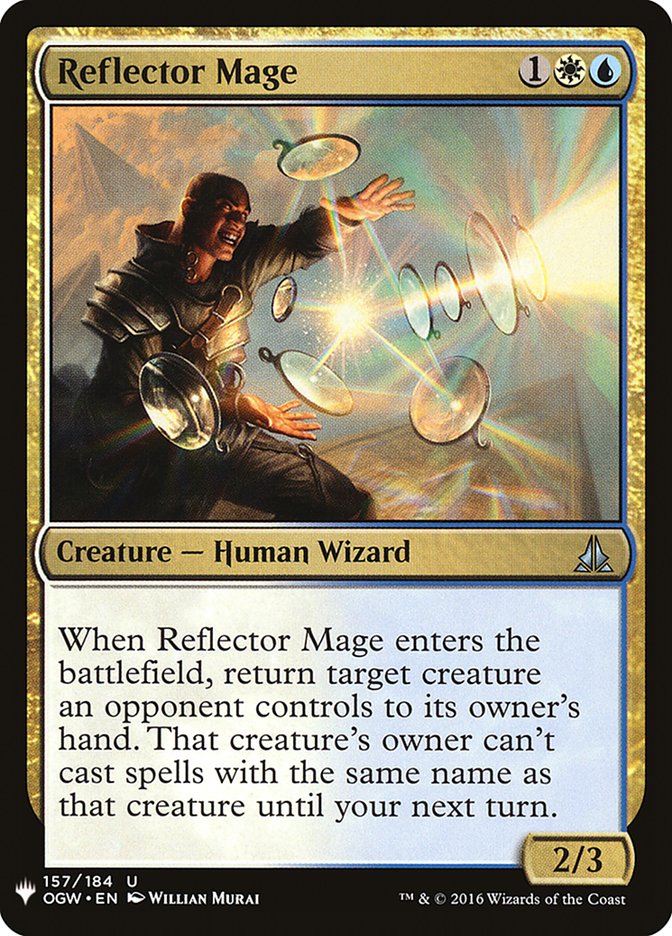 Reflector Mage [Mystery Booster] | Card Citadel