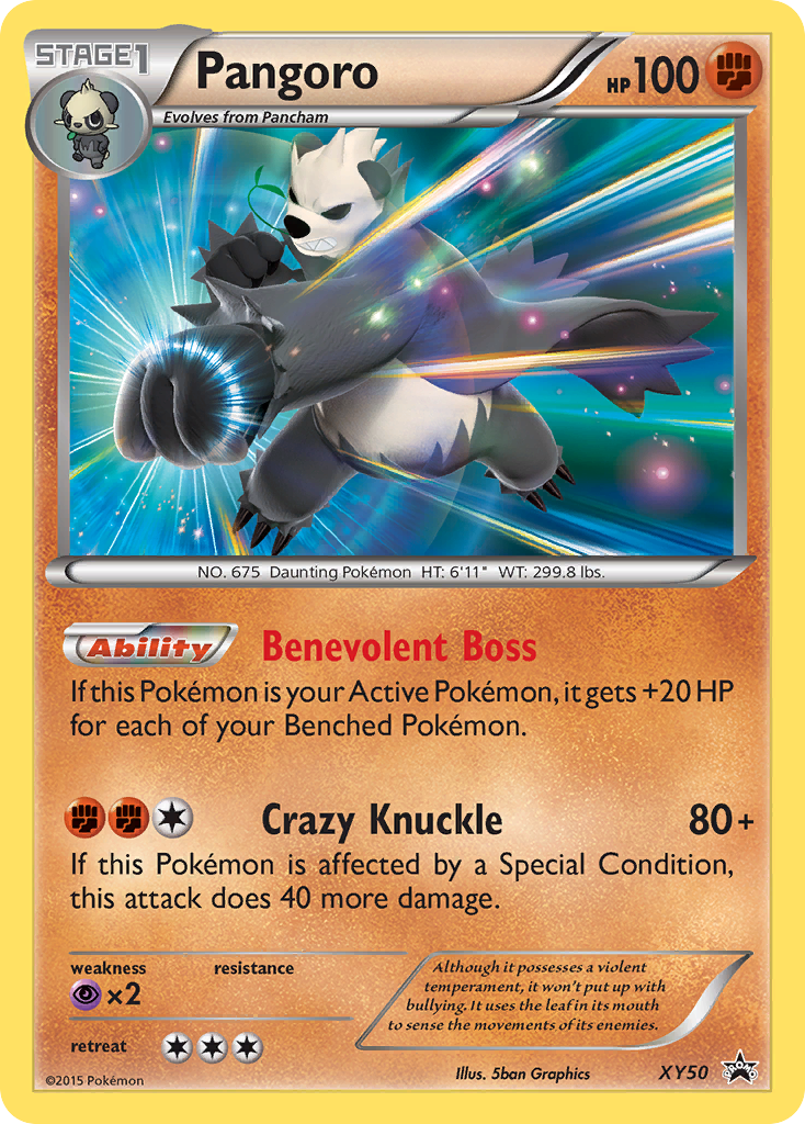 Pangoro (XY50) [XY: Black Star Promos] | Card Citadel