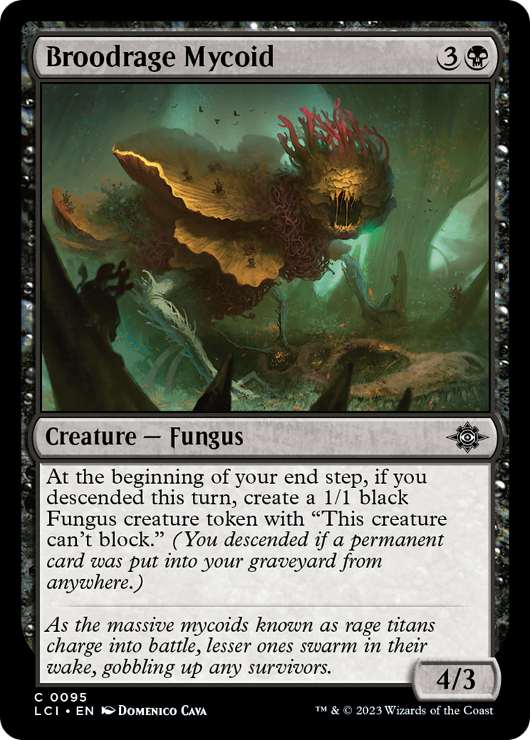 Broodrage Mycoid [The Lost Caverns of Ixalan] | Card Citadel