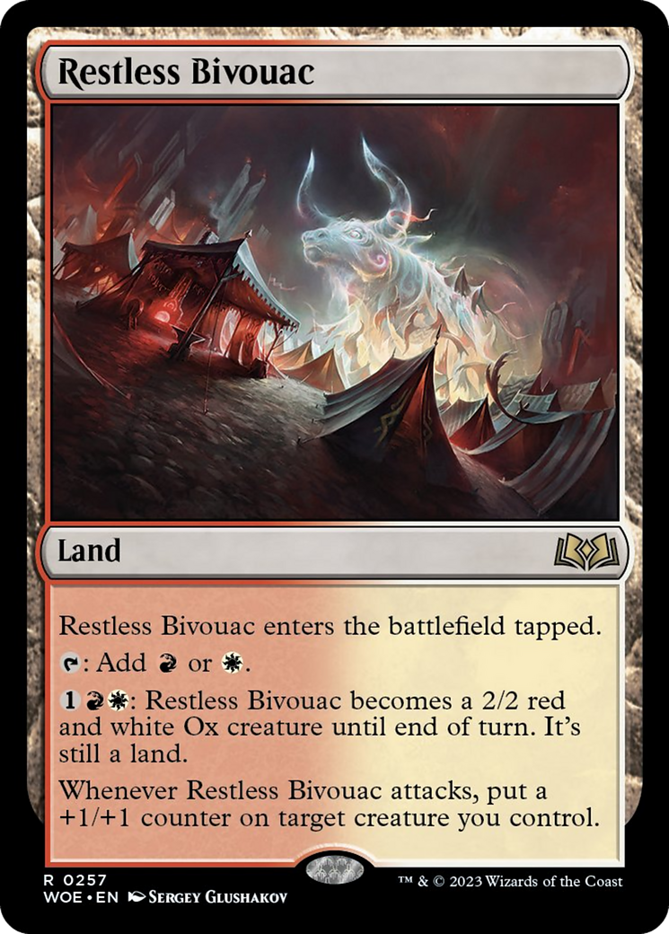 Restless Bivouac [Wilds of Eldraine] | Card Citadel