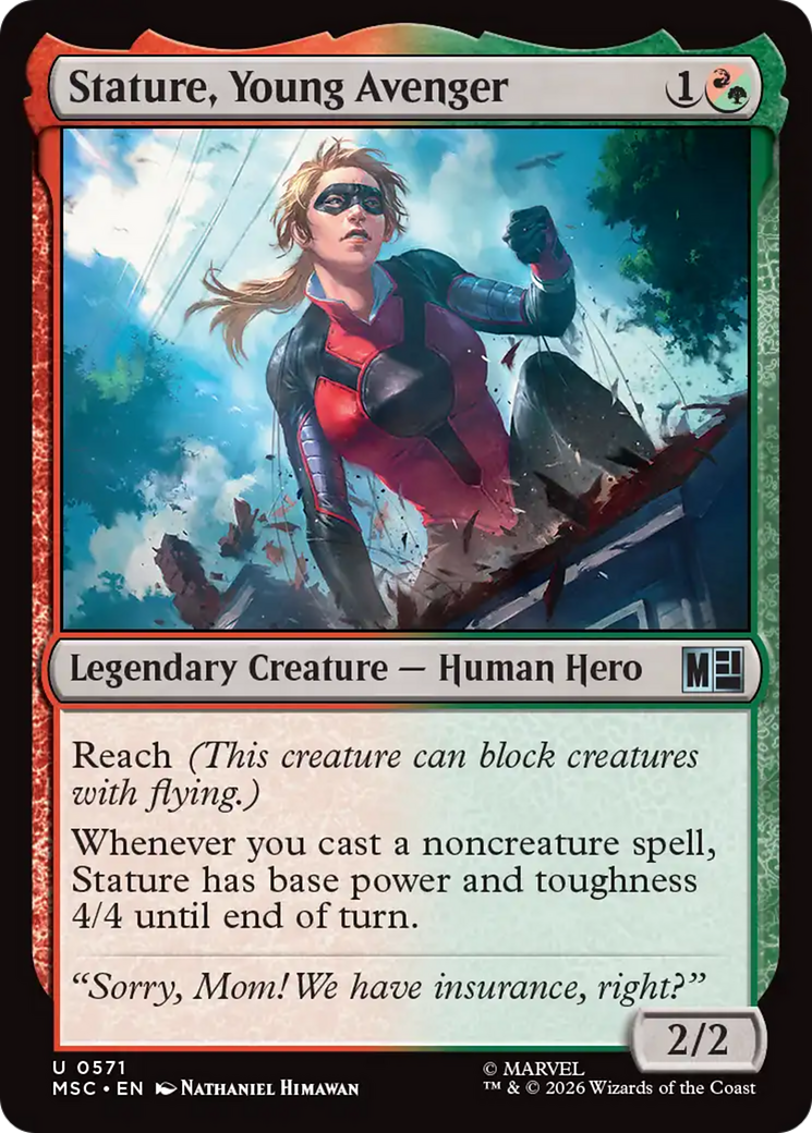 Stature, Young Avenger [Marvel Super Heroes Commander] | Card Citadel
