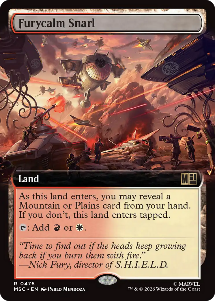 Furycalm Snarl (Extended Art) [Marvel Super Heroes Commander] | Card Citadel