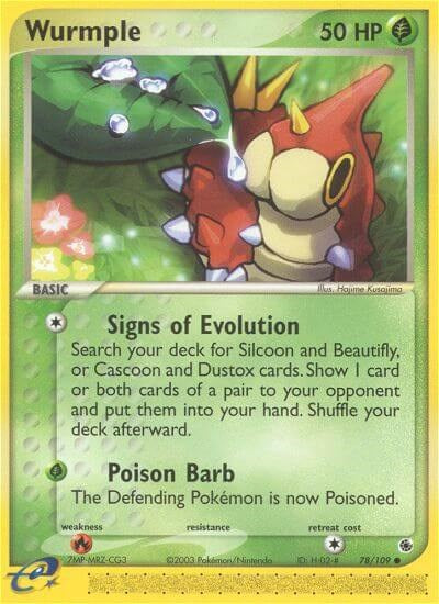 Wurmple (78/109) [EX: Ruby & Sapphire] | Card Citadel