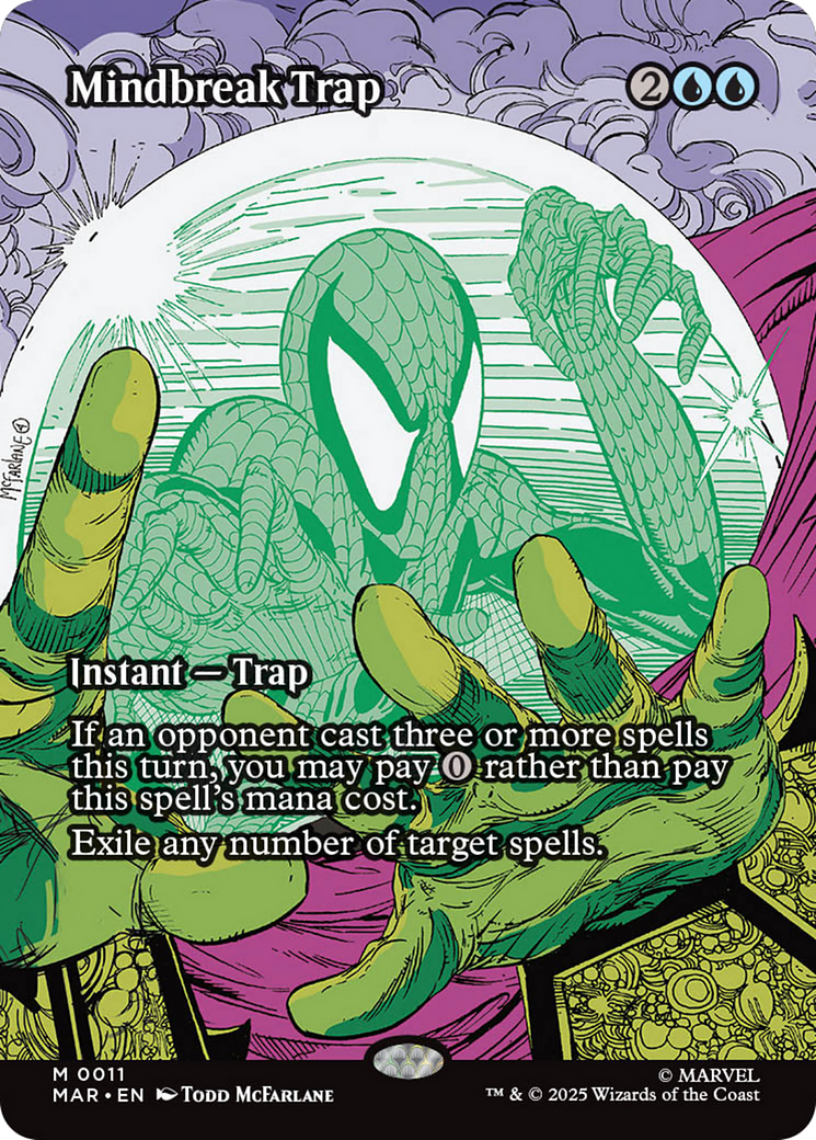 Mindbreak Trap (Borderless) [Marvel's Spider-Man: Eternal-Legal] | Card Citadel