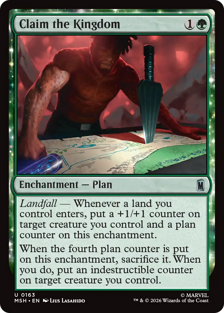 Claim the Kingdom [Marvel Super Heroes] | Card Citadel