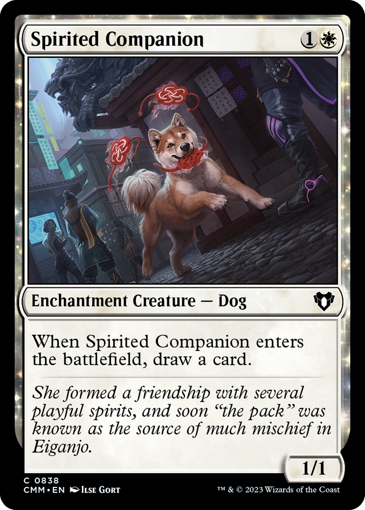 Spirited Companion [Commander Masters] | Card Citadel