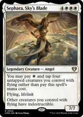 Sephara, Sky's Blade [Commander Masters] | Card Citadel