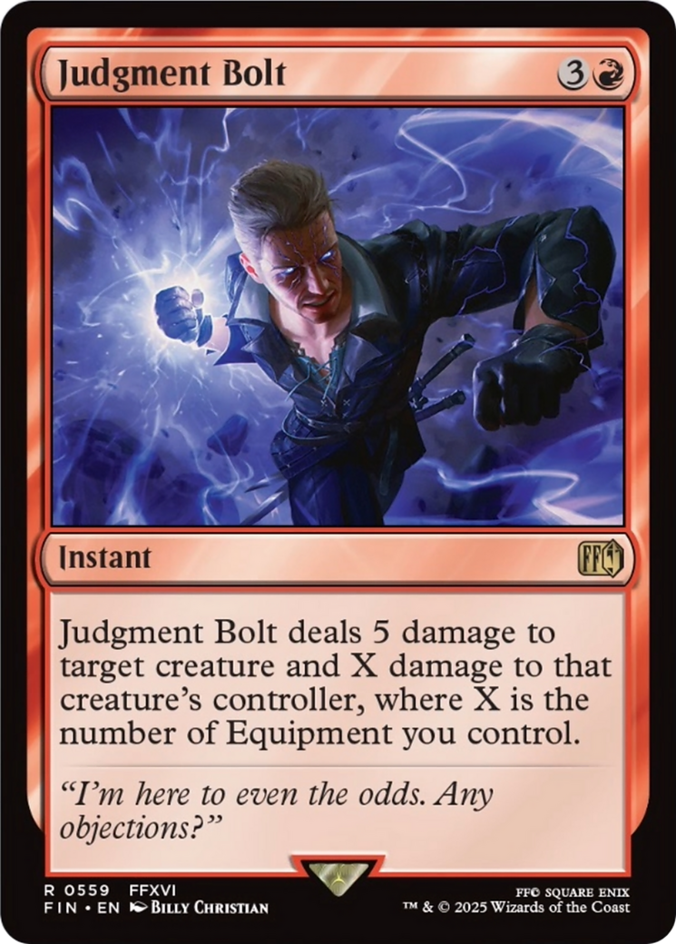 Judgment Bolt [FINAL FANTASY] | Card Citadel