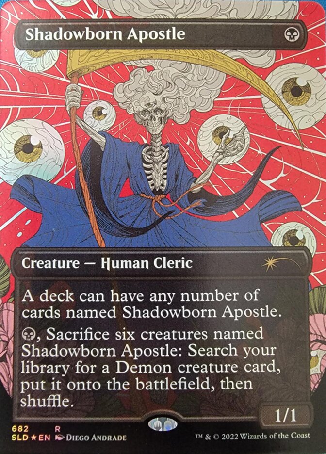 Shadowborn Apostle (Borderless) (682) [Secret Lair Drop Promos] | Card Citadel