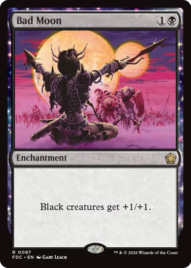 Bad Moon [Foundations Commander] | Card Citadel