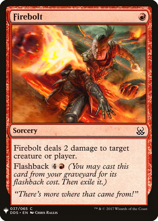 Firebolt [Mystery Booster] | Card Citadel