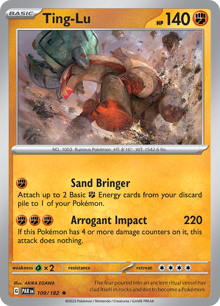 Ting-Lu (109/182) [Scarlet & Violet: Paradox Rift] | Card Citadel