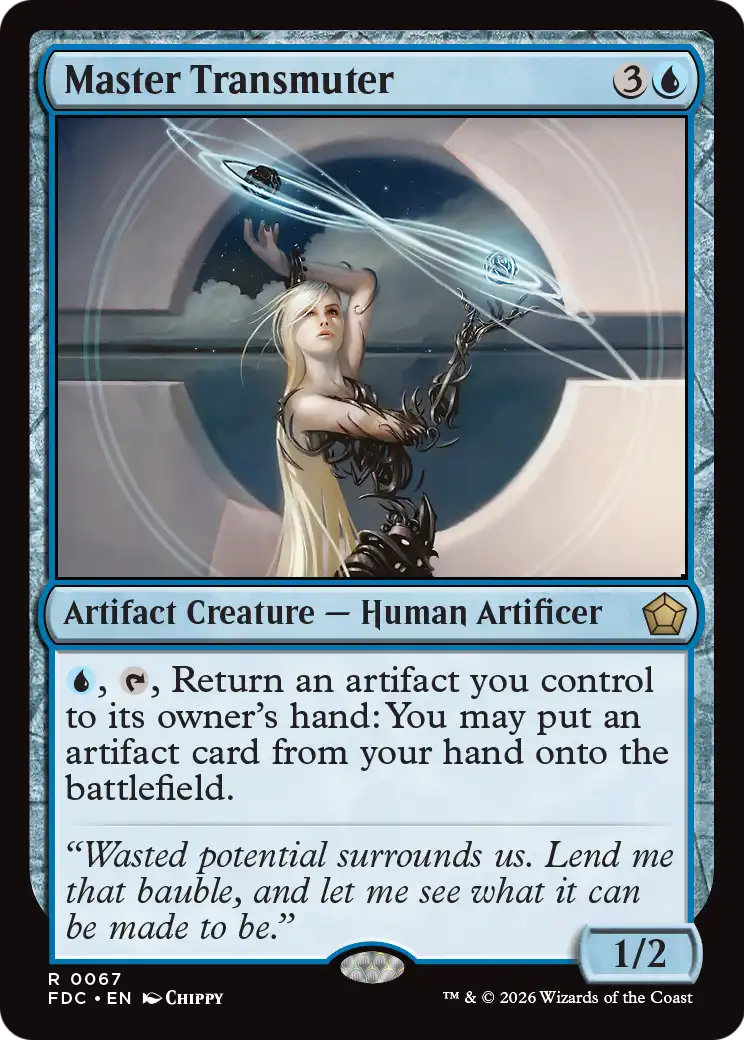 Master Transmuter [Foundations Commander] | Card Citadel