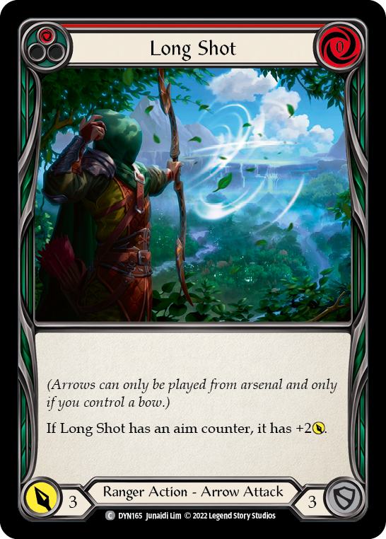 Long Shot (Red) [DYN165] (Dynasty)  Rainbow Foil | Card Citadel