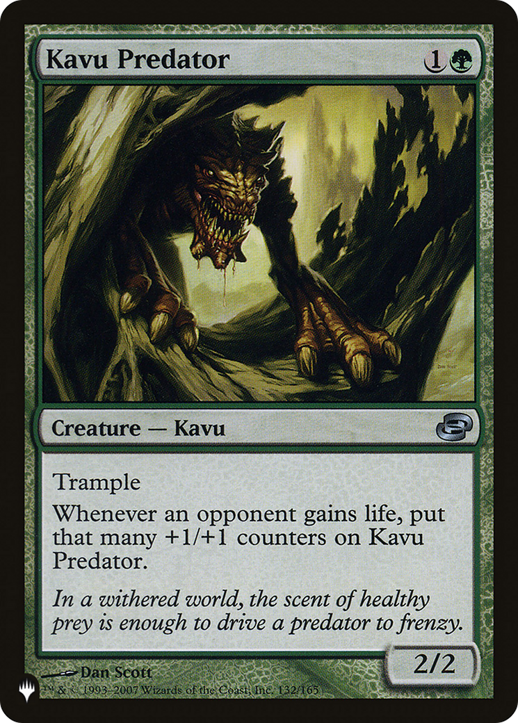 Kavu Predator [The List Reprints] | Card Citadel