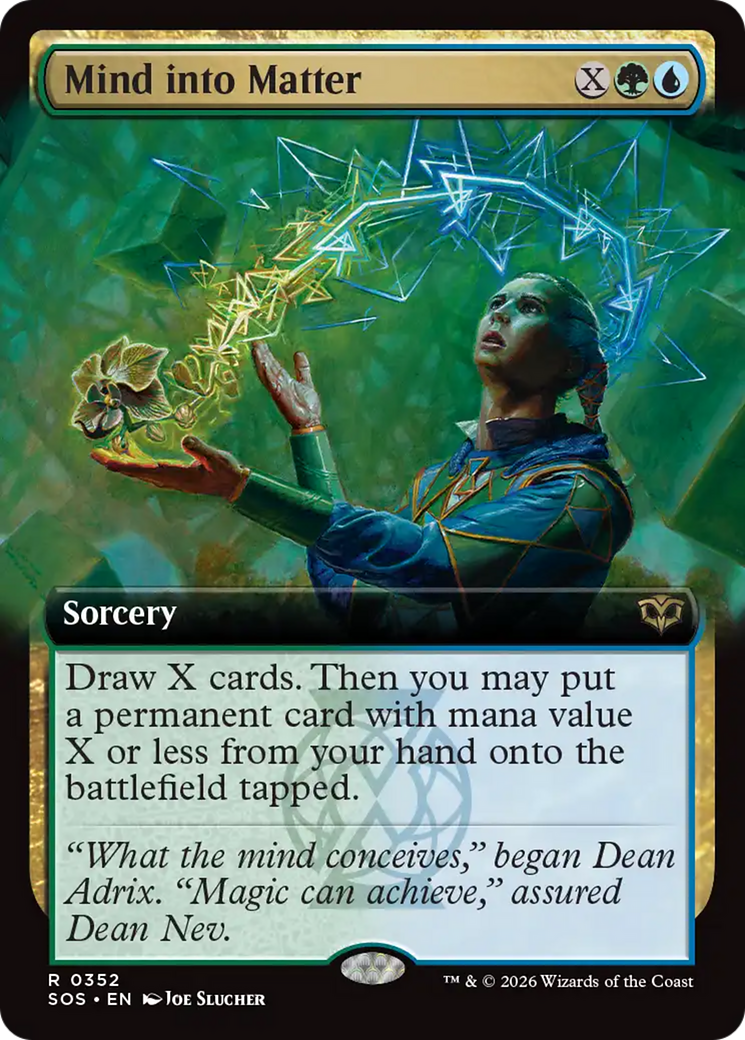 Mind into Matter (Extended Art) [Secrets of Strixhaven] | Card Citadel