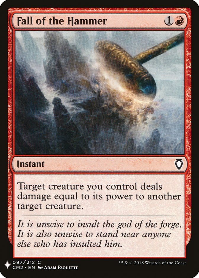 Fall of the Hammer [Mystery Booster] | Card Citadel