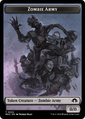 Zombie Army // Energy Reserve Double-Sided Token [Modern Horizons 3 Tokens] | Card Citadel