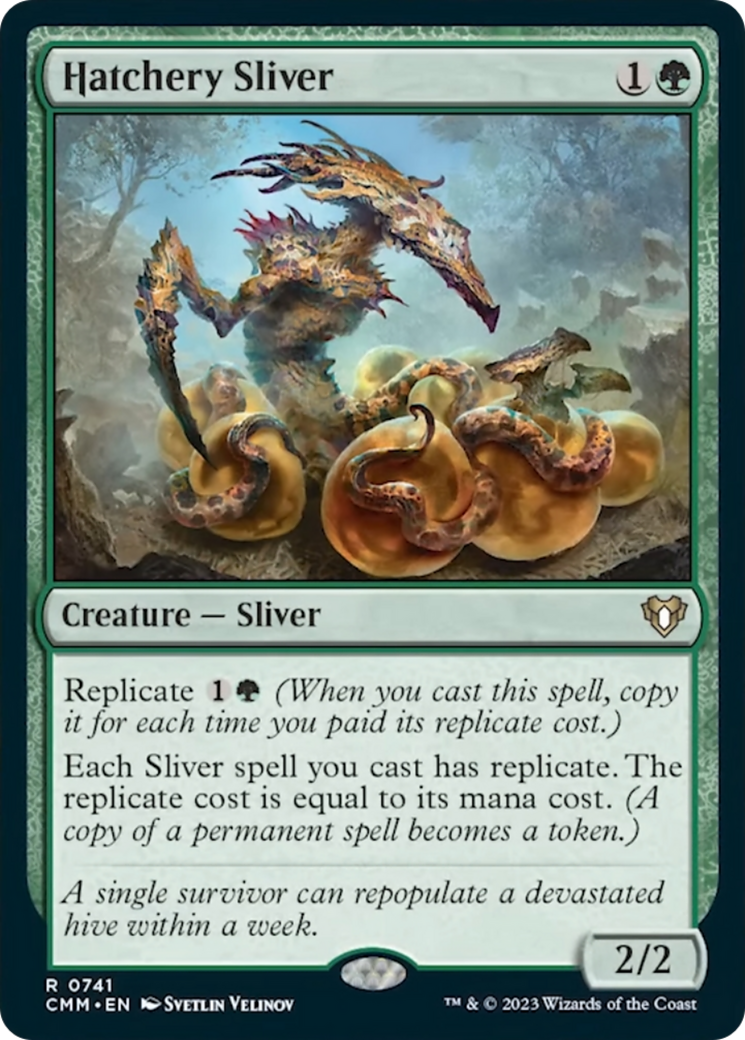 Hatchery Sliver [Commander Masters] | Card Citadel