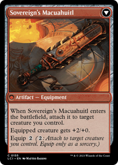 Idol of the Deep King // Sovereign's Macuahuitl [The Lost Caverns of Ixalan] | Card Citadel