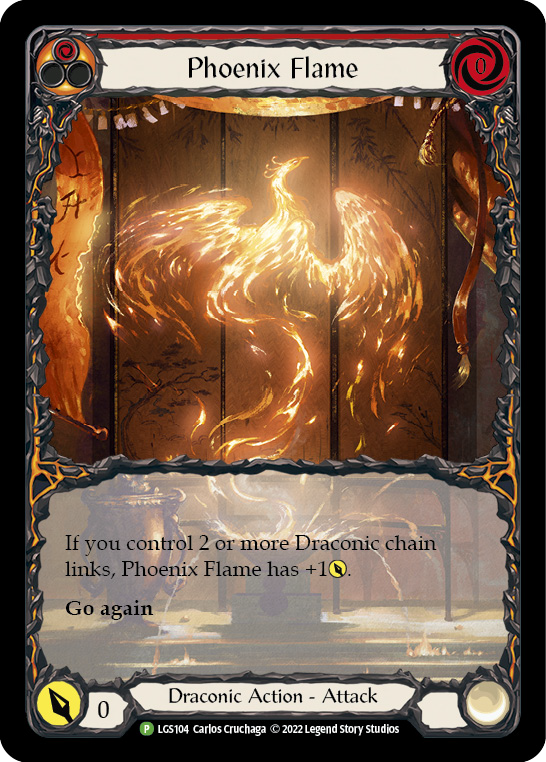 Phoenix Flame [LGS104] (Promo)  Rainbow Foil | Card Citadel