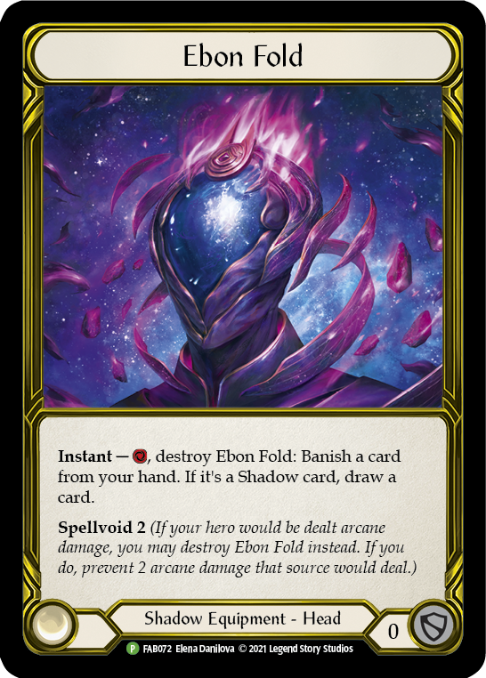 Ebon Fold (Golden) [FAB072] (Promo)  Cold Foil | Card Citadel