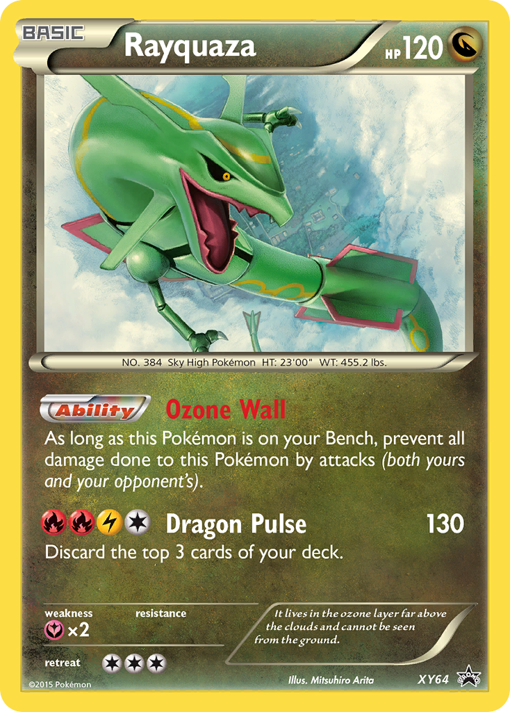 Rayquaza (XY64) [XY: Black Star Promos] | Card Citadel