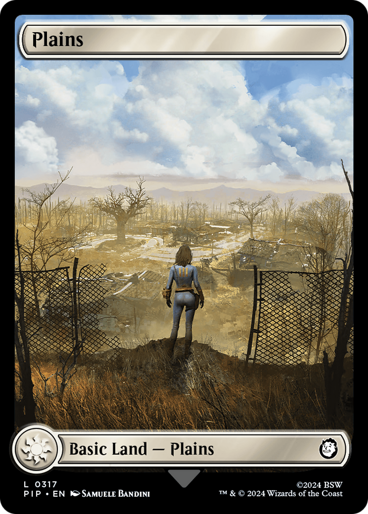 Plains (0317) [Fallout] | Card Citadel