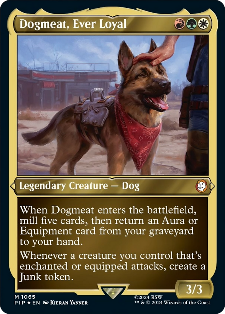 Dogmeat, Ever Loyal (Display Commander) [Fallout] | Card Citadel