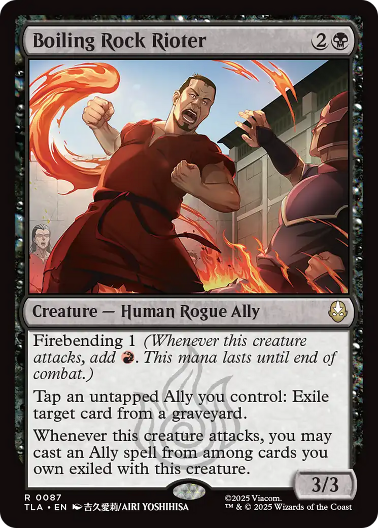 Boiling Rock Rioter [Avatar: The Last Airbender] | Card Citadel