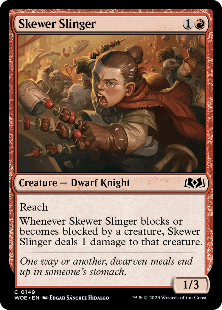 Skewer Slinger [Wilds of Eldraine] | Card Citadel