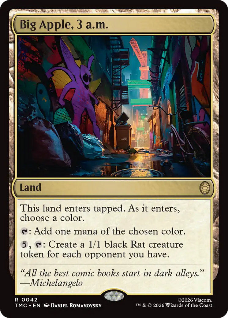 Big Apple, 3 a.m. [Teenage Mutant Ninja Turtles Commander] | Card Citadel