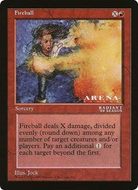 Fireball (Oversized) [Oversize Cards] | Card Citadel