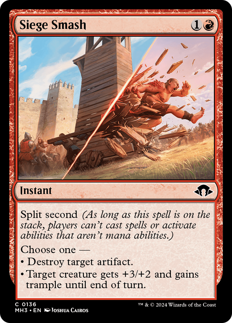 Siege Smash [Modern Horizons 3] | Card Citadel