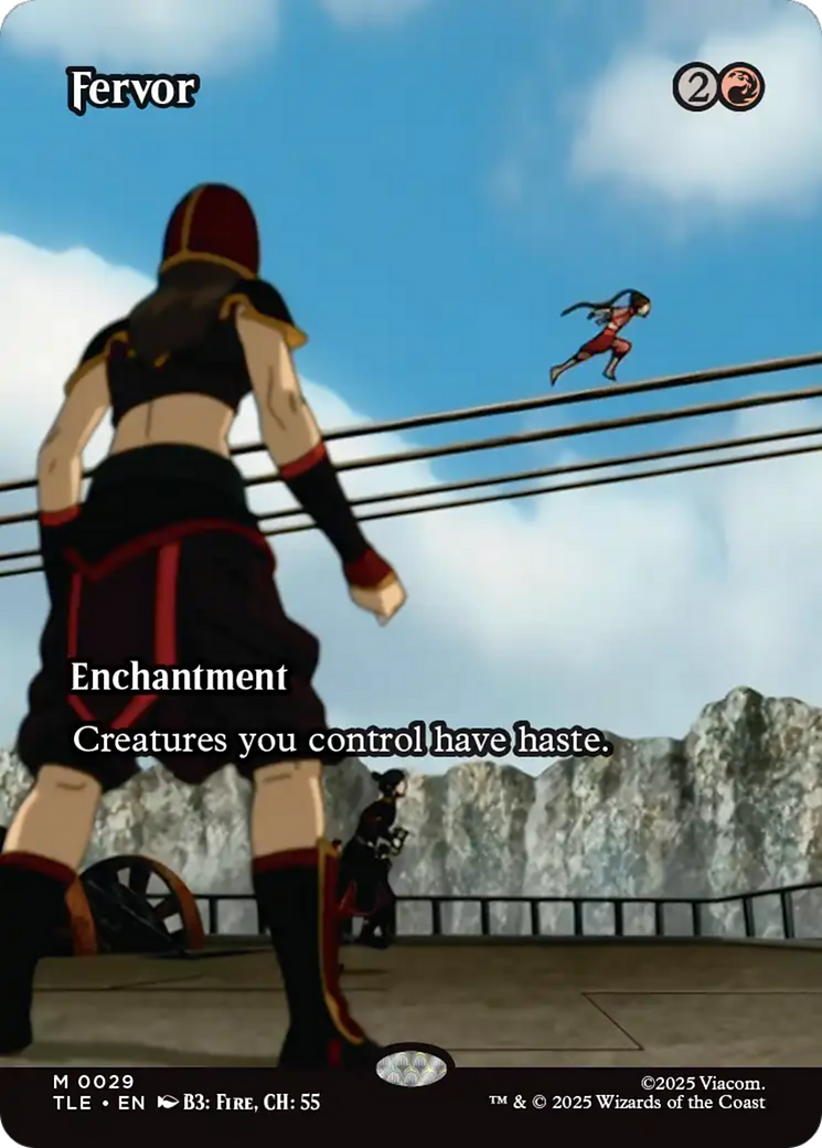 Fervor (Borderless) [Avatar: The Last Airbender: Eternal-Legal] | Card Citadel