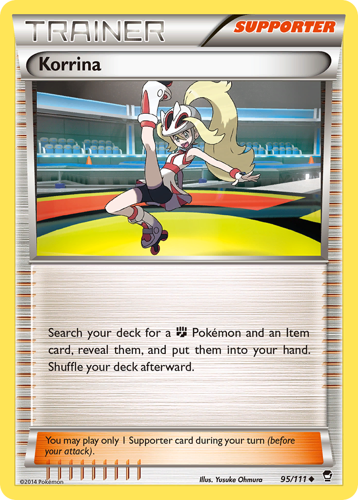 Korrina (95/111) [XY: Furious Fists] | Card Citadel