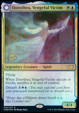 Dorothea, Vengeful Victim // Dorothea's Retribution [Innistrad: Crimson Vow Prerelease Promos] | Card Citadel