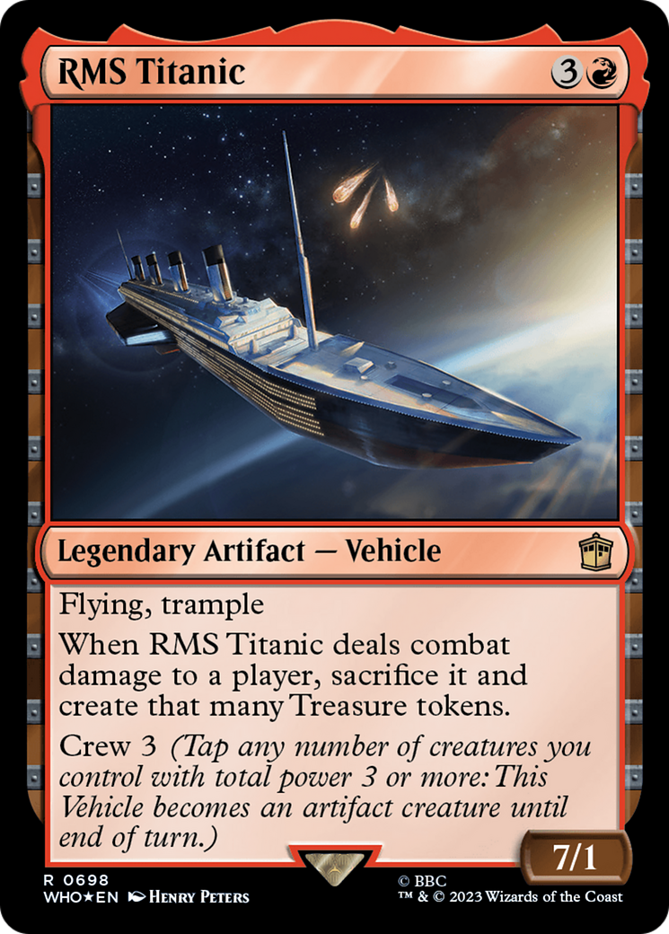 RMS Titanic (Surge Foil) [Doctor Who] | Card Citadel