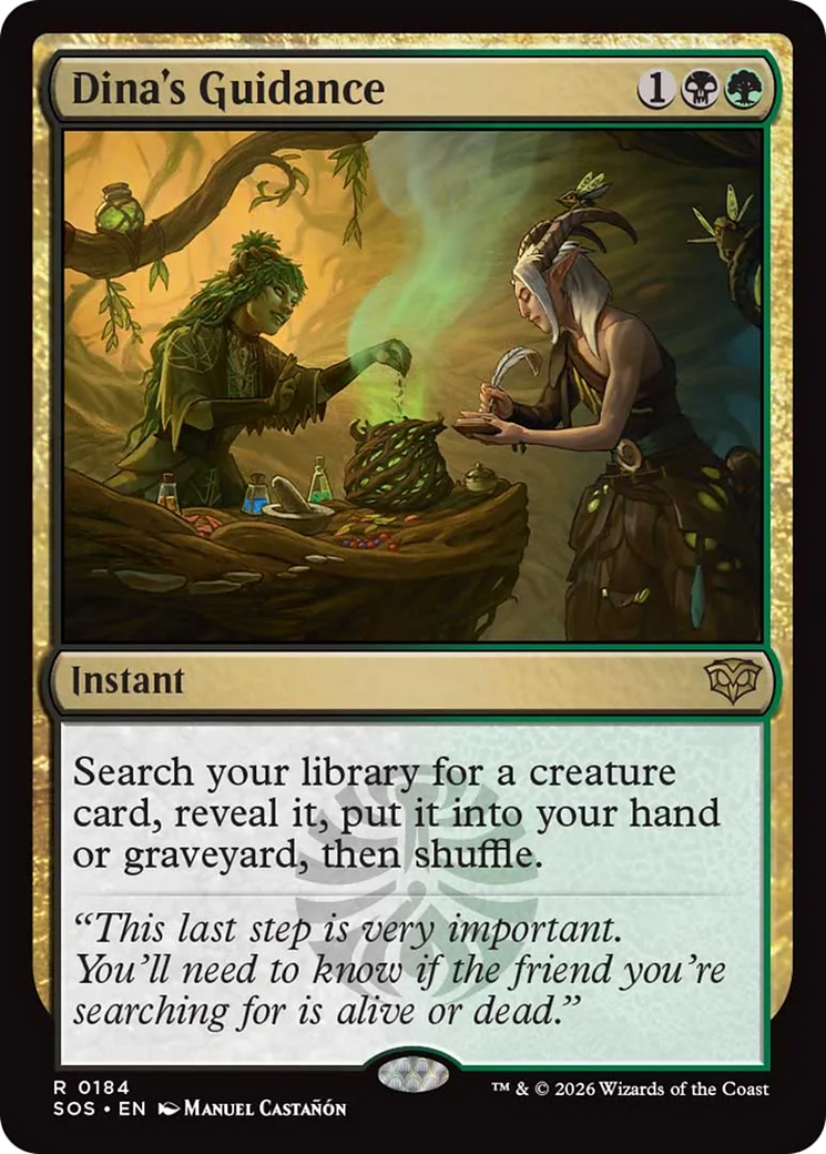 Dina's Guidance [Secrets of Strixhaven] | Card Citadel