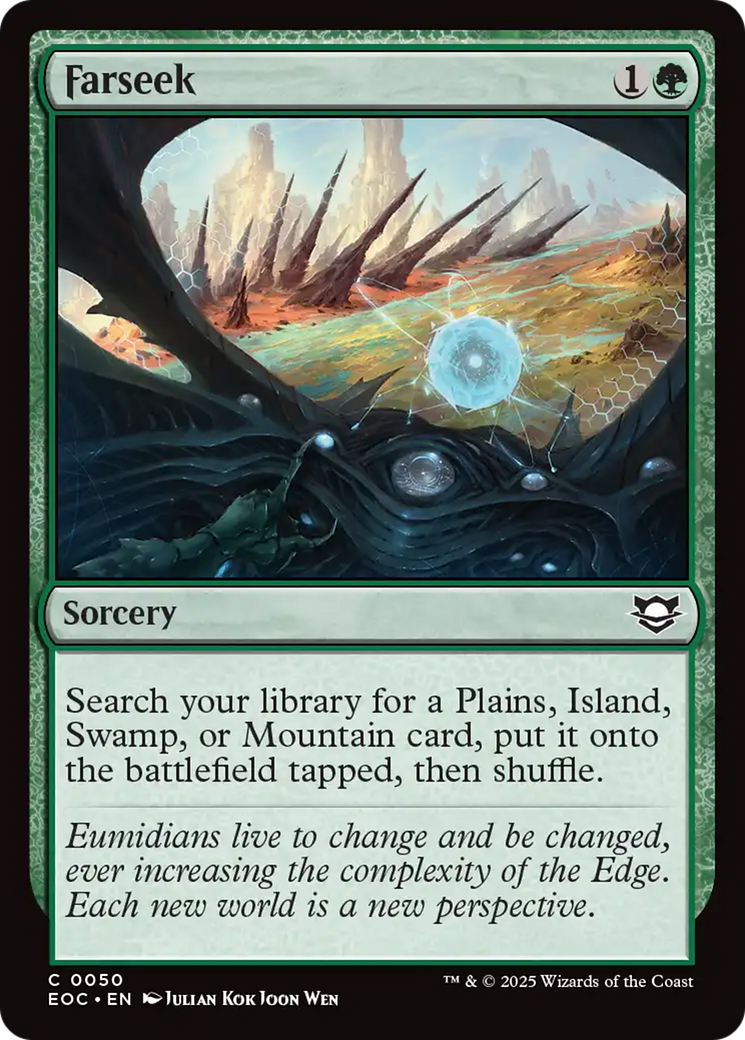Farseek [Edge of Eternities Commander] | Card Citadel