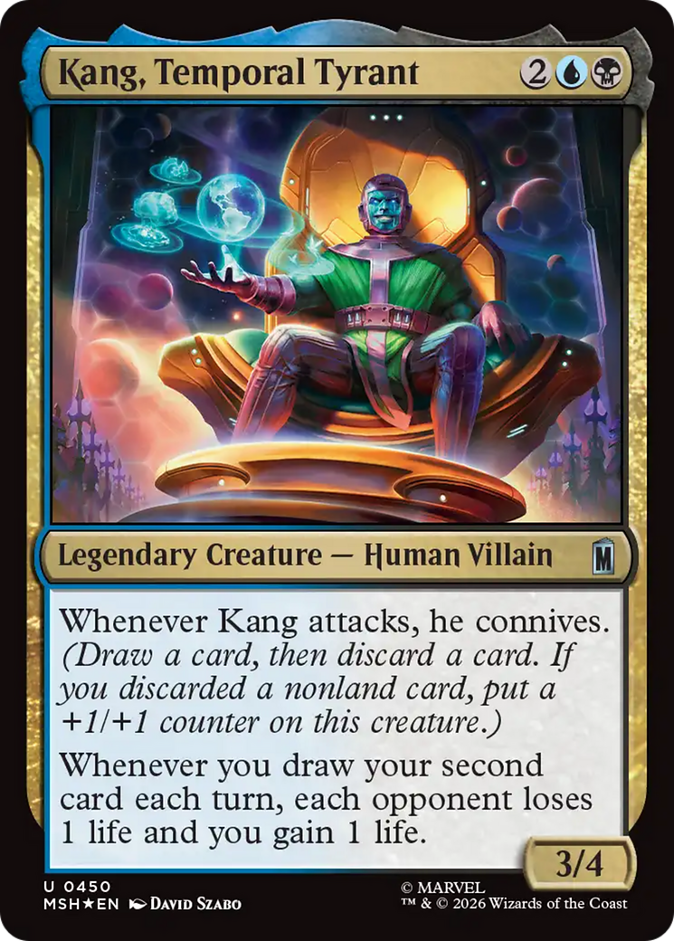 Kang, Temporal Tyrant (Surge Foil) [Marvel Super Heroes] | Card Citadel