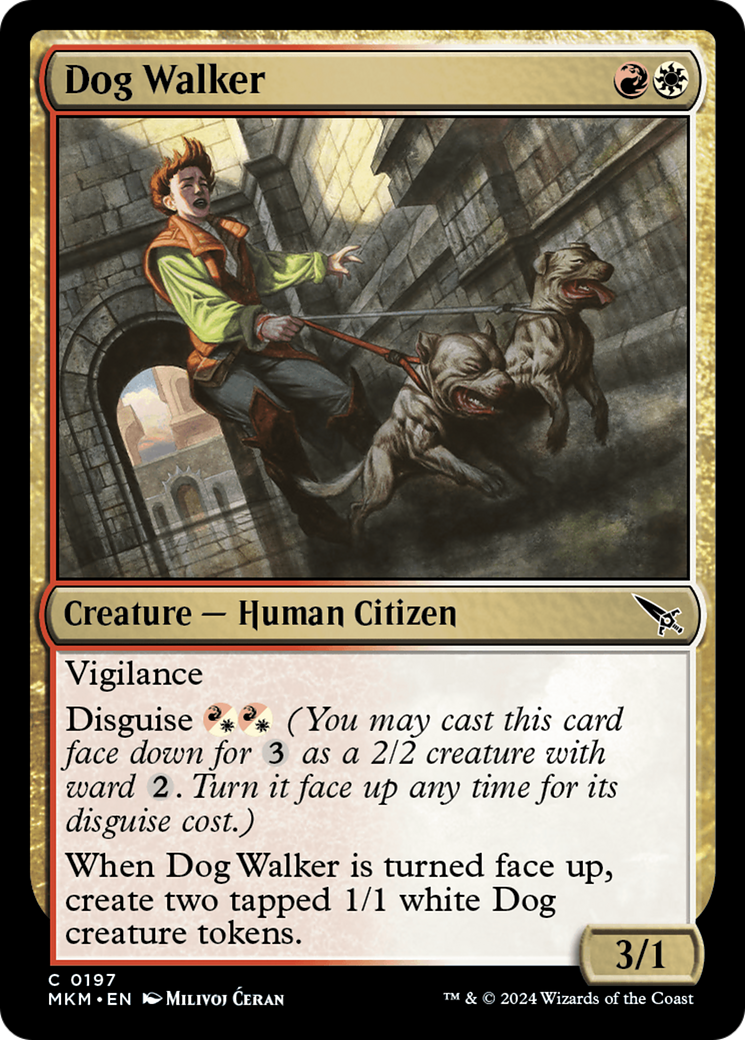 Dog Walker [Murders at Karlov Manor] | Card Citadel