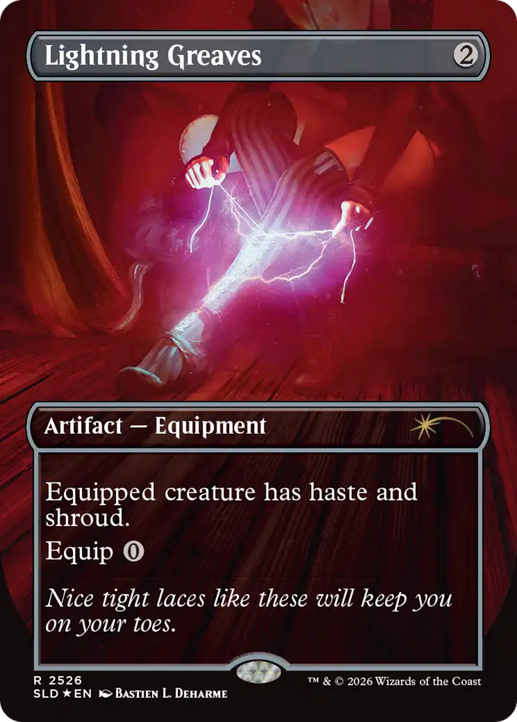Lightning Greaves (2526) [Secret Lair Drop Series] | Card Citadel