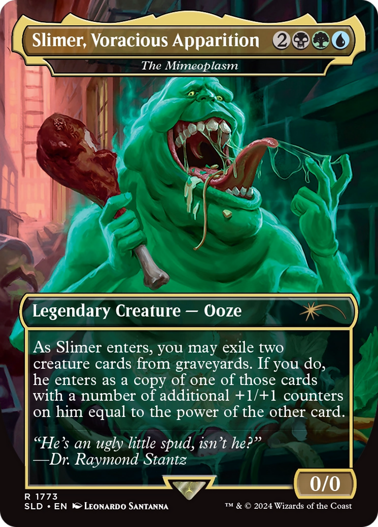 Slimer, Voracious Apparition - The Mimeoplasm [Secret Lair Drop Series] | Card Citadel